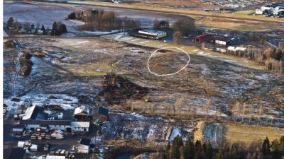 Bild med ett inringat område