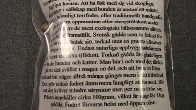 torkad gädda