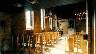 Kyrka ritad av arkitekt Bent Jörgen Jörgensen