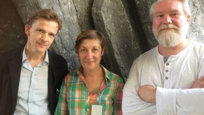 Hans Ruin, Lotten Gustafsson och Johan Redin