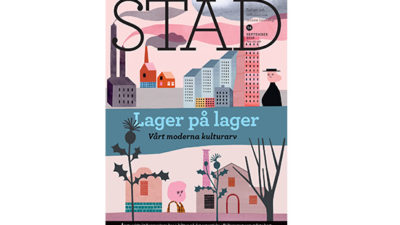 Omslaget till tidskriften Stad, nr 14