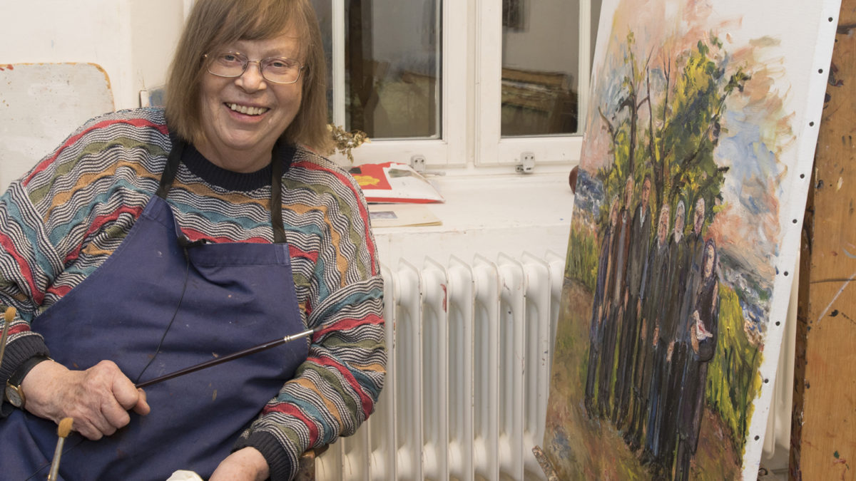 Konstnär Birgitta Andersson